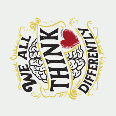 We All Think Differently Kids Transfer Thumbnail